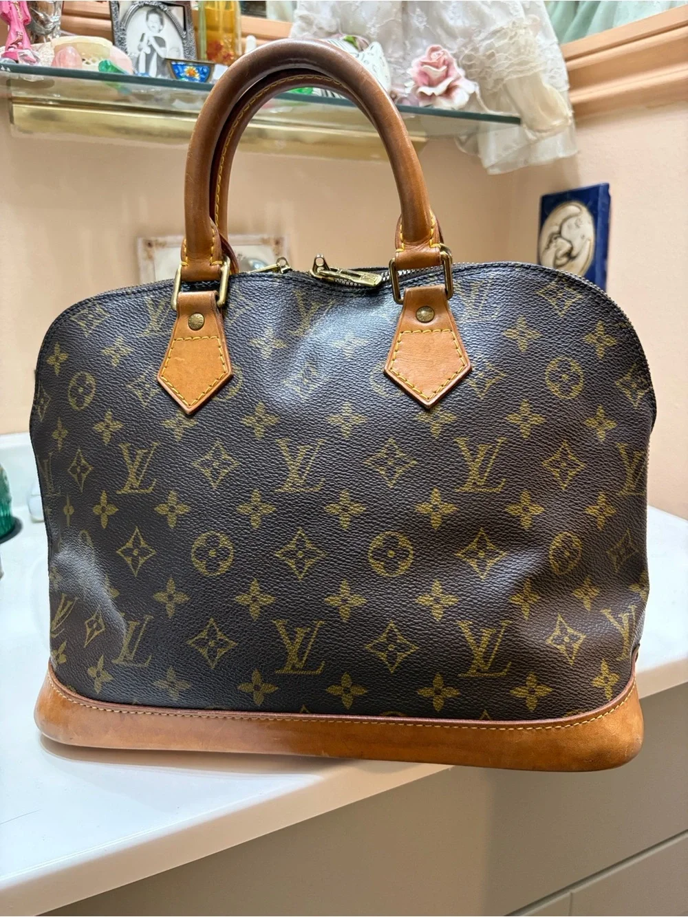 Authentic Louis Vuitton Alma PM TH1927 Original Owner w/ Strap & Wallet - Picture 3 of 16